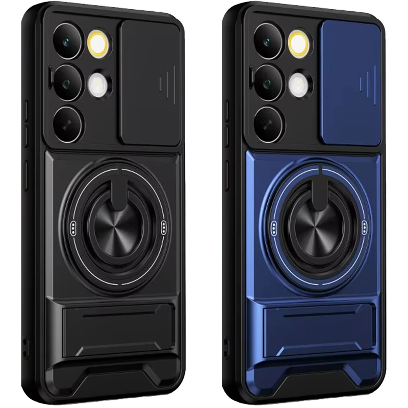 Ударостійкий чохол Camshield StandRing case для Realme C85 фото 1 з 1
