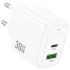 МЗП Hoco CS55A Surplus PD30W+QC3.0 (1USB-A/1C) – White. Фото 4 з 8