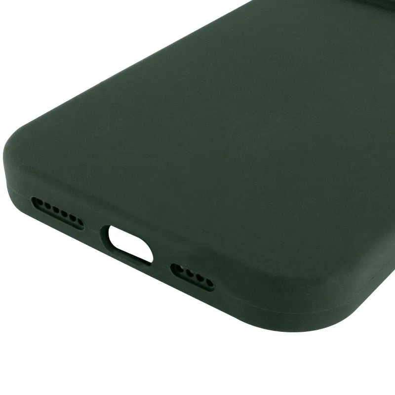 Чехол Silk Full Protective (AA) NO LOGO для Apple iPhone 16 Pro – Зеленый / Cyprus Green. Фото 11 из 11