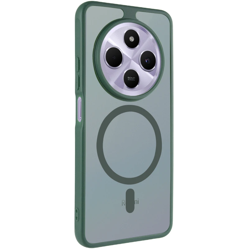 Чехол Bloom with MagSafe для Xiaomi Redmi 14C / Poco C75 – Green. Фото 3 из 8