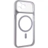 Чохол TPU GETMAN Moon Clear with MagSafe для Apple iPhone 12 Pro (6.1") – Grey. Фото 3 з 6