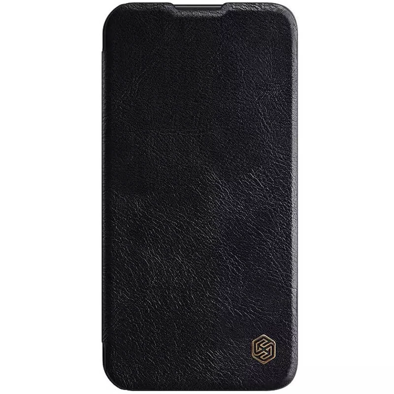 Шкіряний чохол-книжка Nillkin Qin Pro Camshield для Samsung Galaxy A56 5G – Чорний. Фото 1 з 5