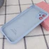Чохол Silicone Case з захистом камери на Apple iPhone 12 (6.1") – Блакитний / Lilac Blue. Фото 2 з 2