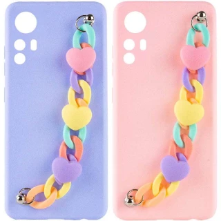 Чехол Heart с цепочкой для Xiaomi 12T / 12T Pro фото 1 Чехол Heart с цепочкой для Xiaomi 12T / 12T Pro фото 1 из 2