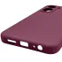 Чехол Silicone Case Lakshmi Premium з закритою камерою на Xiaomi Redmi A7 Pro 4G – Бордовый / Plum. Фото 6 из 6