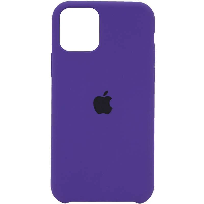 

Чехол Silicone Case для Apple iPhone 11 Pro Max (6.5") (Фиолетовый / Ultra Violet), Фіолетовий / ultra violet