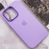Чохол Silicone Case з металевими кнопками на Apple iPhone 14 Pro (6.1") – Бузковий / Lilac. Фото 8 з 9