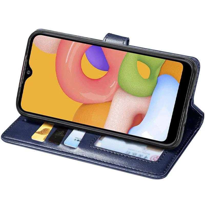 Чохол-книжка GETMAN Gallant  на Xiaomi Redmi 5 Plus / Redmi Note 5 (Single Camera) – Синій. Фото 2 з 4