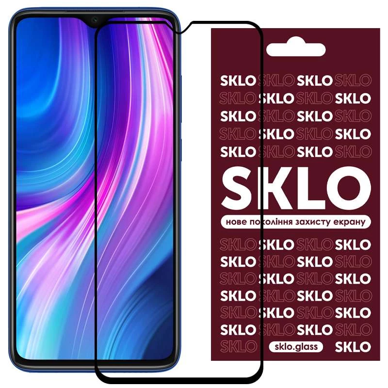 

Захисне скло SKLO 3D Xiaomi Redmi 9A (Чорний)