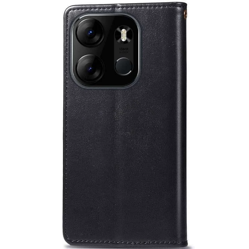Чехол-книжка GETMAN Gallant  для Tecno Spark Go 2023 – Черный. Фото 2 из 5