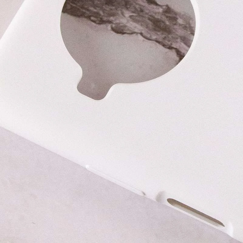 Чехол Silicone Case с закрытым низом для Xiaomi Mi 10T Lite / Redmi Note 9 Pro 5G – Белый / White. Фото 4 из 5