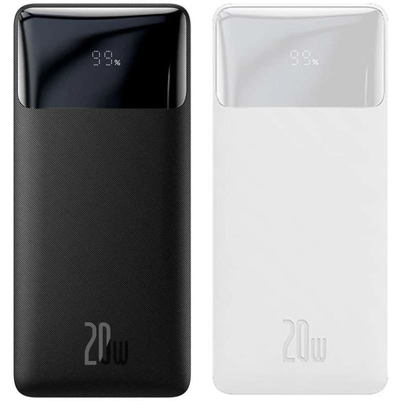 

Портативний зарядний пристрій Baseus Bipow Digital Display 20W 10000mAh