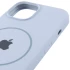 Чохол Silicone Armor Max with MagSafe для Apple iPhone 15 Plus (6.7") – Блакитний / Lilac Blue. Фото 5 з 6