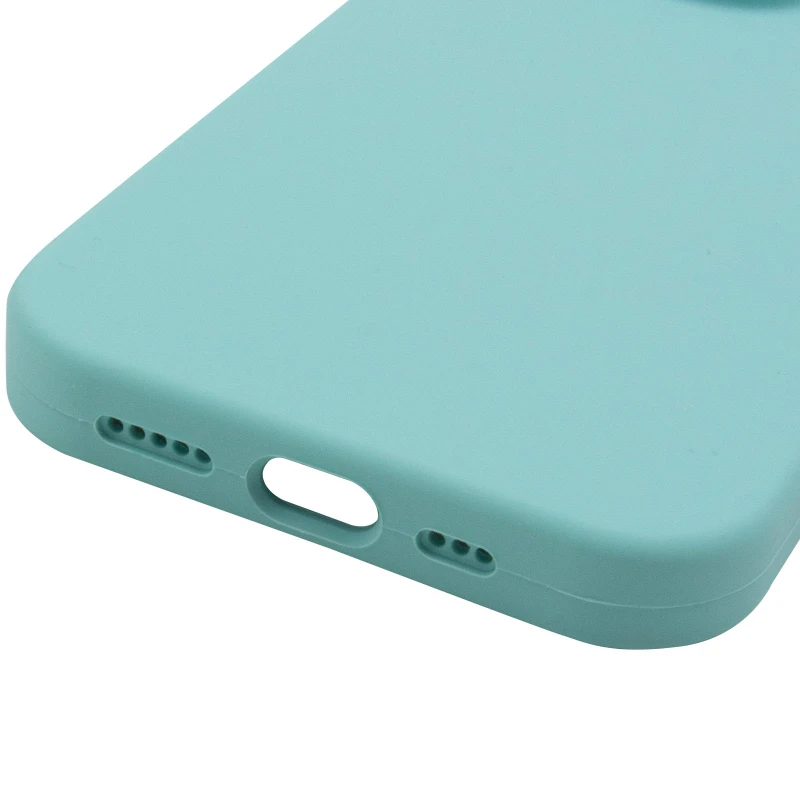 Чохол Silk Full Camera Protective (AA) NO LOGO для Apple iPhone 13 Pro (6.1") – Бірюзовий / Marine Green. Фото 9 з 9