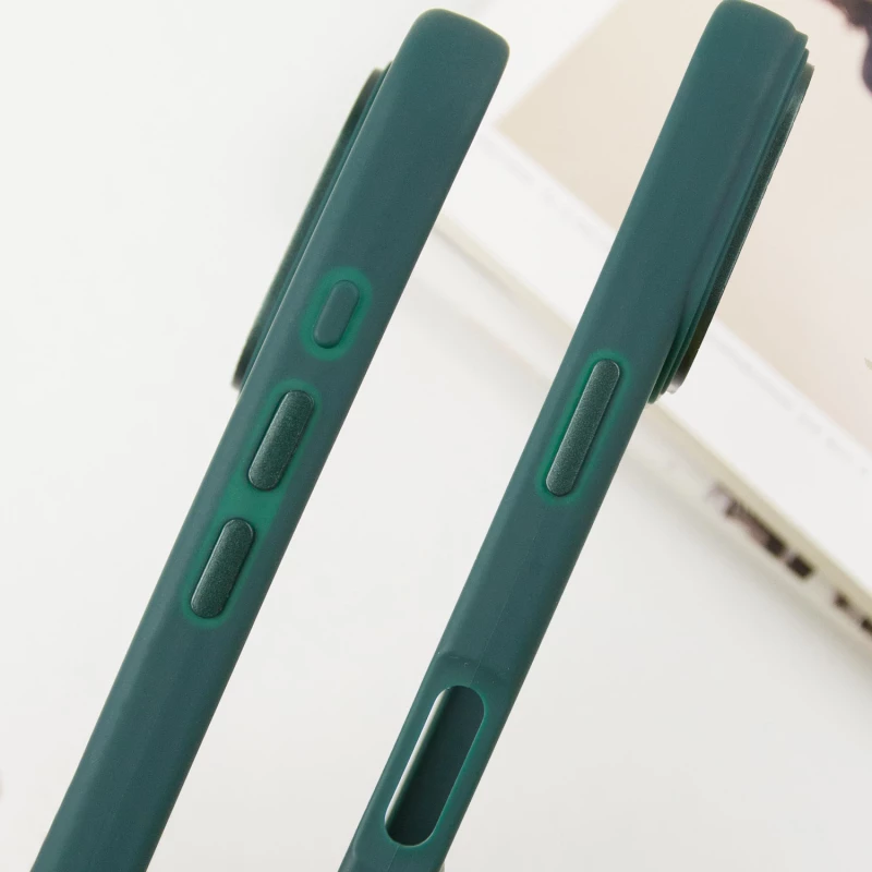 TPU+PC чехол Stand case для Apple iPhone 16 Pro – Green. Фото 6 из 7