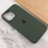 Чохол Silicone Case з закритим низом на Apple iPhone 14 Plus (6.7") – Зелений / Cyprus Green. Фото 4 з 4