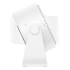 Настільний вентилятор Hoco HX66 desktop circulating fan 3000 mAh – White. Фото 5 з 8