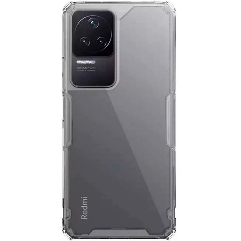 

Силіконовий чохол Nillkin з посиленим захистом кутів на Xiaomi Redmi K40S / Poco F4 5G (Безбарвний (прозорий))