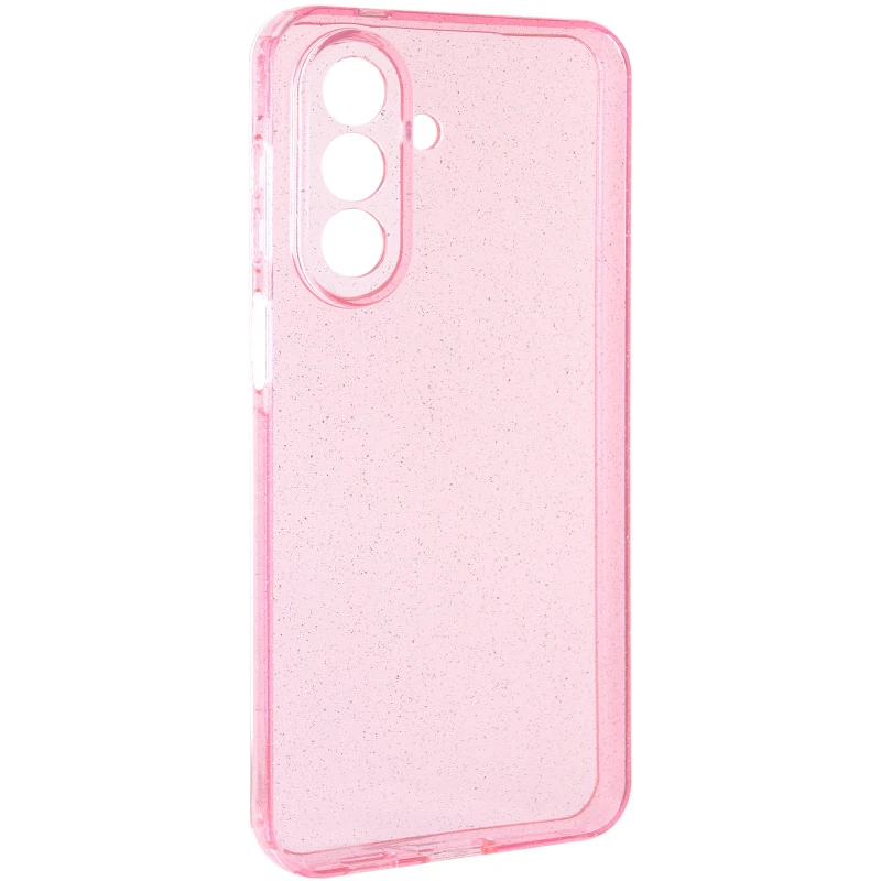 Блискучий силіконовий чохол на Samsung Galaxy A17 4G/5G – Pink. Фото 1 з 16