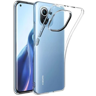 Ультратонкий силіконовий чохол 1,5 мм з захистом камери на Xiaomi Mi 11 Lite фото 1 з 1