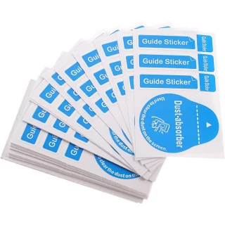 Стікери (3+1) для поклейки захисного скла (упаковка 200 шт.) фото 1 з 6