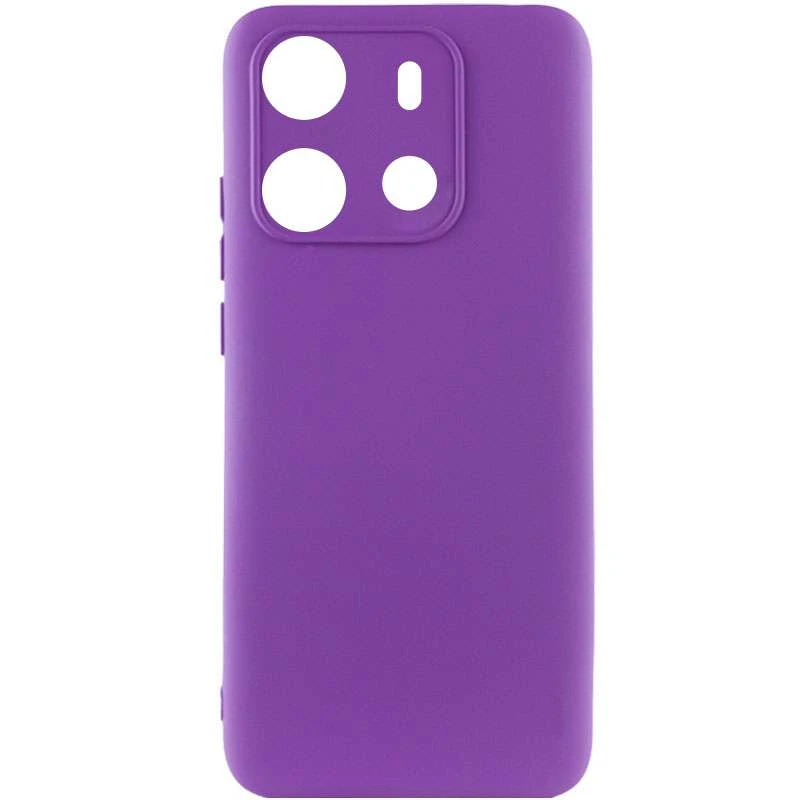 

Чехол Silicone Case Lakshmi с закрытой камерой для Tecno Spark Go 2023 (Фиолетовый / Purple), Фіолетовий / purple