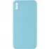 Кольоровий силіконовий чохол із захистом камери на Apple iPhone XS Max (6.5") – Бірюзовий / Turquoise. Фото 1 з 4