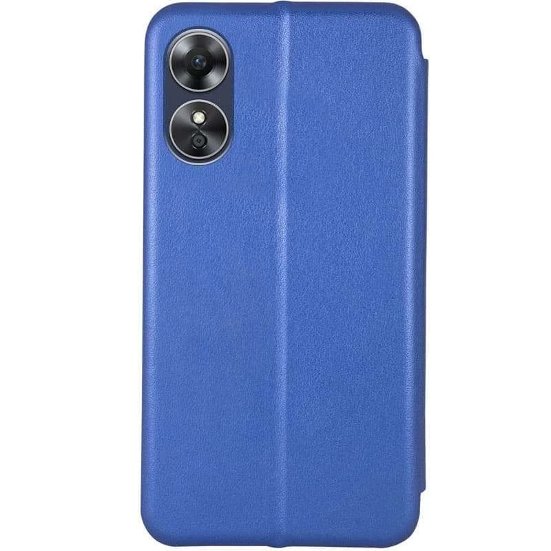 Чехол-книжка классический для Oppo A17 – Синий. Фото 2 из 3