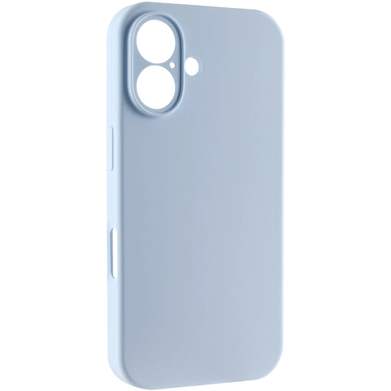 Чохол Silk Full Camera Protective (AA) NO LOGO для Apple iPhone 16 Plus – Блакитний / Sweet Blue. Фото 2 з 8