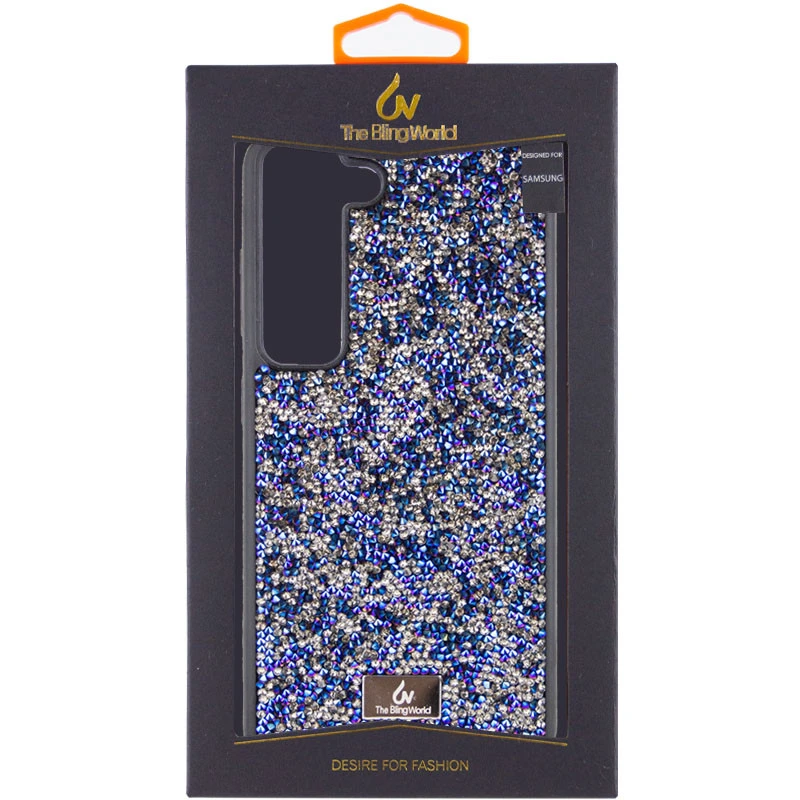 TPU чохол Bling World Rock Diamond на Samsung Galaxy S23 – Синій. Фото 5 з 8