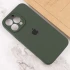 Чохол Silicone Case з захистом камери на Apple iPhone 14 Pro (6.1") – Зелений / Cyprus Green. Фото 4 з 4