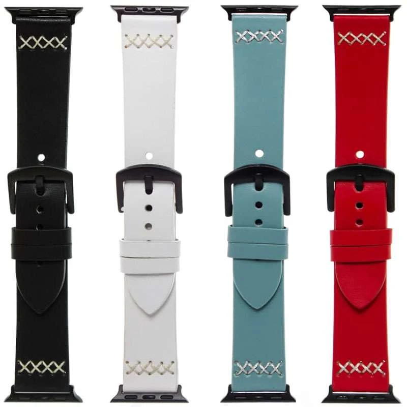 

Ремінець шкіряний для Apple Watch широкий браслет 38/40mm
