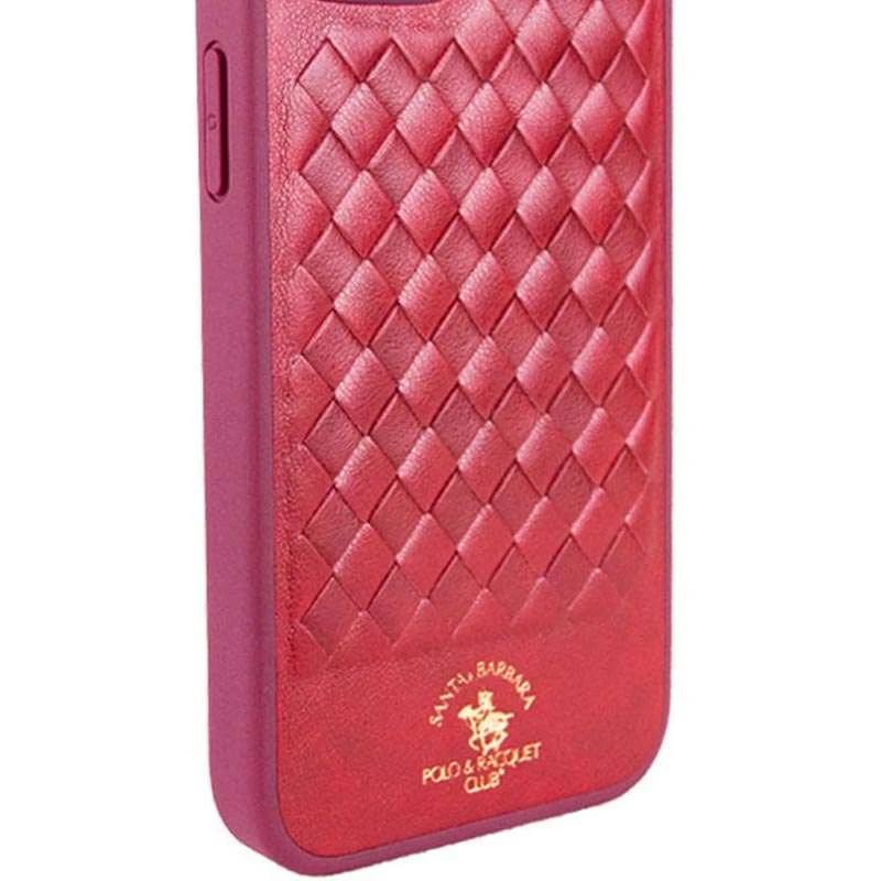 Кожаный чехол Polo Santa Barbara для Apple iPhone 14 Pro (6.1") – Red. Фото 8 из 8