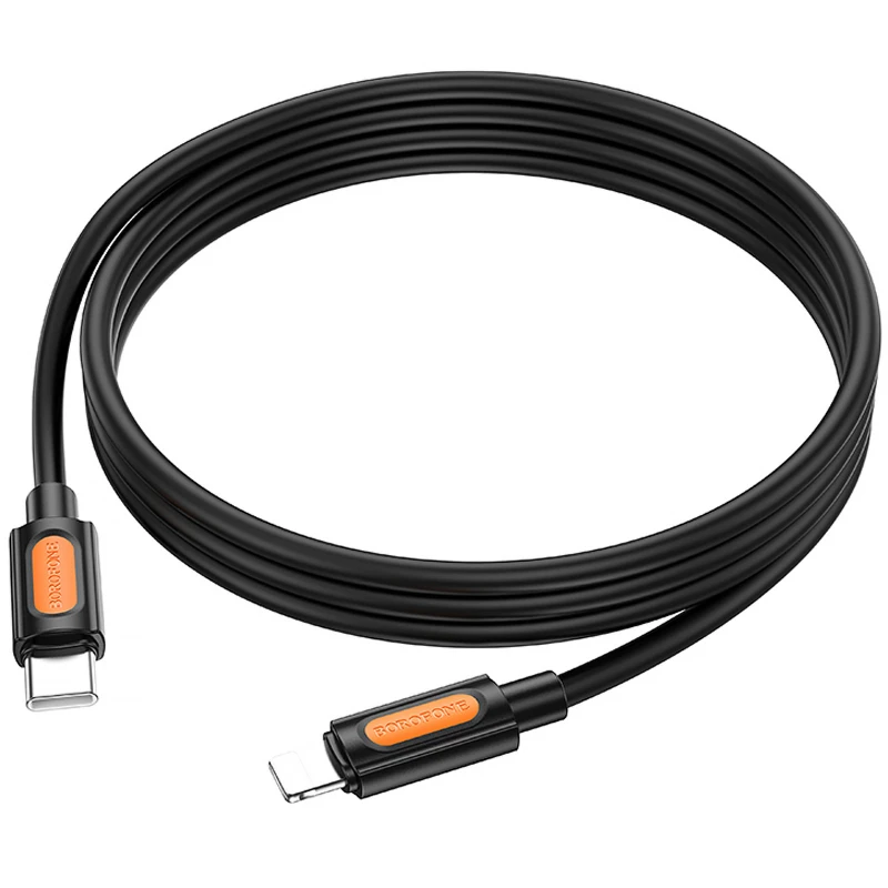 Дата кабель Borofone BX114 Structure Type-C to Lightning 27W (1m) – Black. Фото 5 з 5