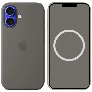 Чохол Silicone case (AAA) with Magsafe and Animation для Apple iPhone 16 фото 1 з 3