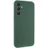 Чохол Silicone Case Lakshmi Premium з закритою камерою на Samsung Galaxy S24 FE – Зелений / Cyprus Green. Фото 3 з 17