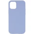 Чохол з закритим низом Silicone Case на Apple iPhone 11 (6.1") – Блакитний / Lilac Blue. Фото 1 з 3