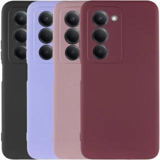 Кольоровий силіконовий чохол GETMAN із закритою камерою для Xiaomi Redmi 15 (EU) фото 1 з 2