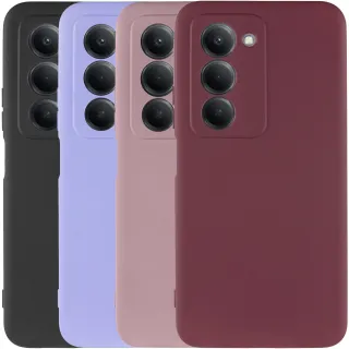 Кольоровий силіконовий чохол GETMAN із закритою камерою для Xiaomi Redmi 15C (Global)