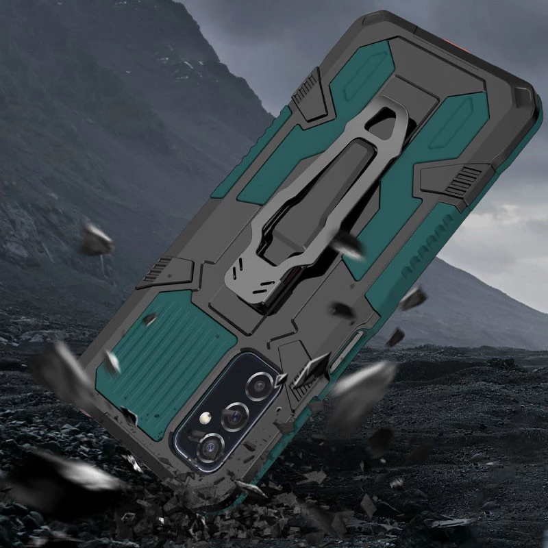 Протиударний чохол Defender Clip на Samsung Galaxy A54 5G – Green. Фото 3 з 7