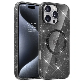 Чохол з блискітками та MagFit на Apple iPhone 17 Pro (6.3") фото 1 з 5