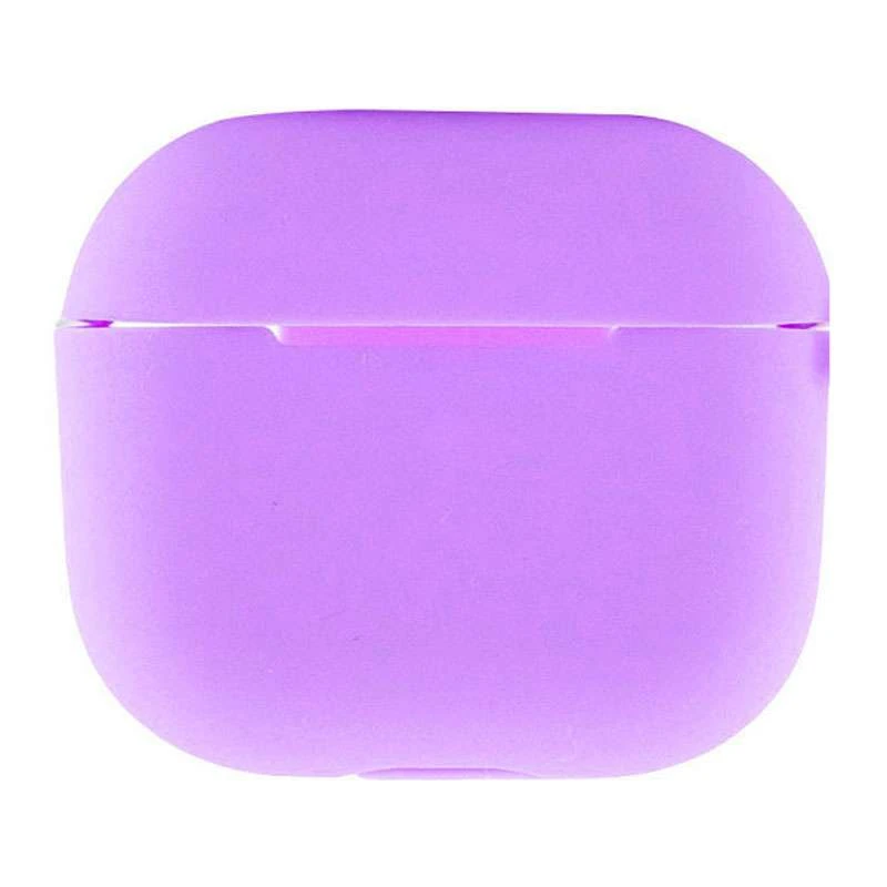 Силіконовий футляр для навушників AirPods 3 – Фіолетовий / Ultra Violet. Фото 2 з 5