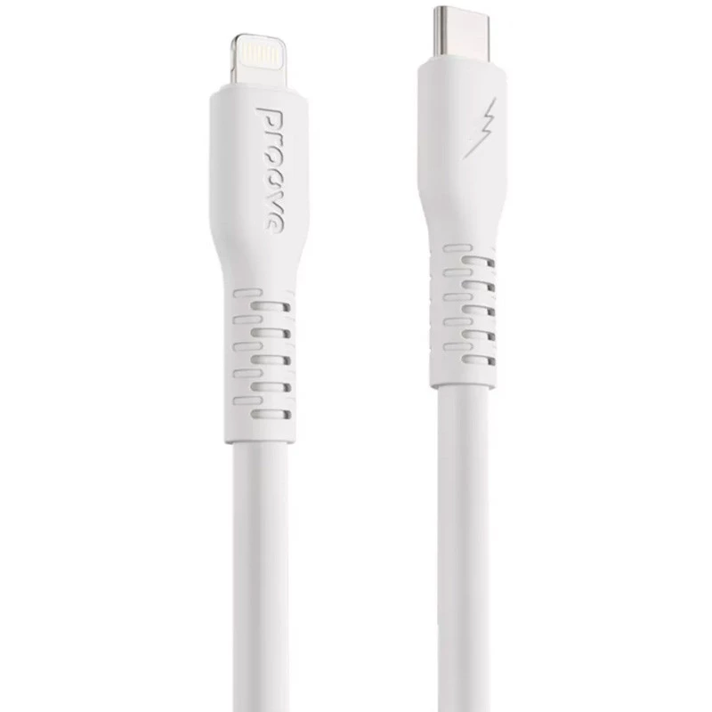 

Дата кабель Proove Eternal Type-C to Lightning 27W (1m) (White)