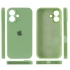 Чехол Silicone Case с защитой камеры для Apple iPhone 16 – Мятный / Mint. Фото 4 из 8