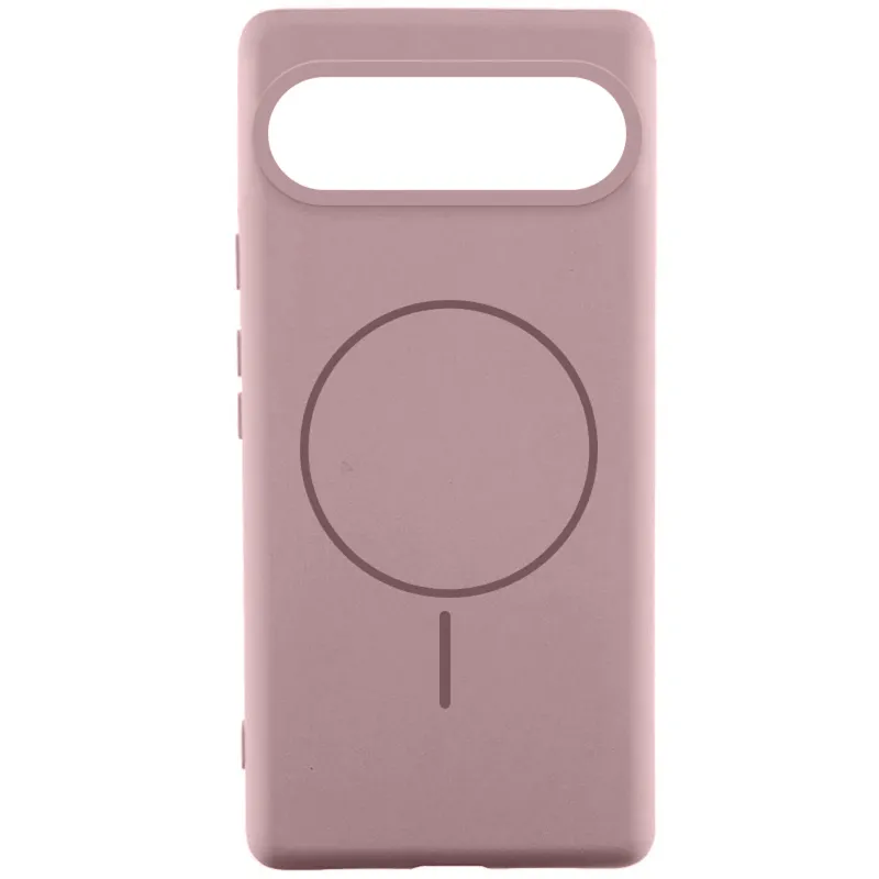 Чехол Silicone Cover Lakshmi (AA) with Magnetic Fit для Google Pixel 10 – Розовый / Pink Sand. Фото 1 из 1
