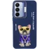TPU+PC чохол з тваринами для Samsung Galaxy A06 – Blue Dog. Фото 3 з 9