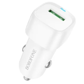 АЗП Borofone BZ34 Cloud QC3.0 18W (1USB-A) — White