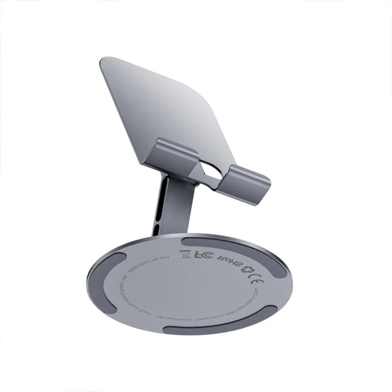Підставка для телефону WIWU ZM-014 Desktoop Rotation Stand – Grey. Фото 2 з 7