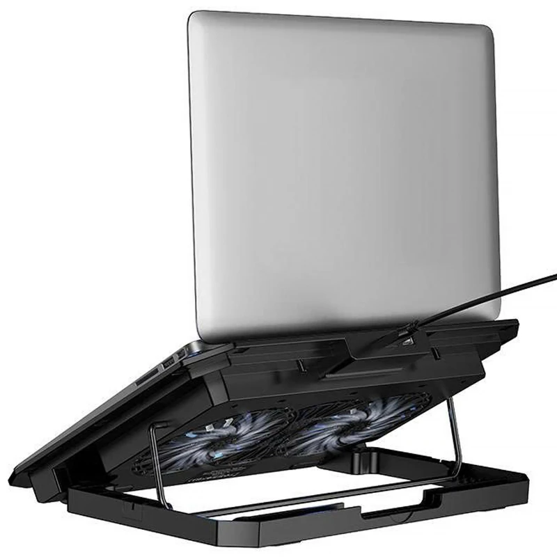Охлаждающий кулер-подставка для ноутбука Hoco GA4 Jade Cooling Stand – Black. Фото 3 из 6