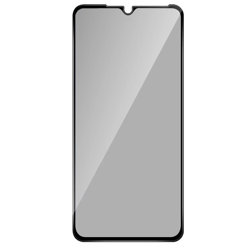 Защитное стекло с эффектом анти-шпион для Xiaomi Redmi A1+ / Poco C50 / A2+ – Черный. Фото 2 из 2